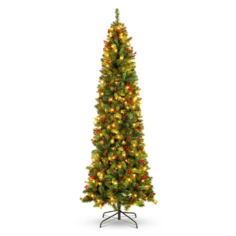 6ft pencil christmas tree with lights